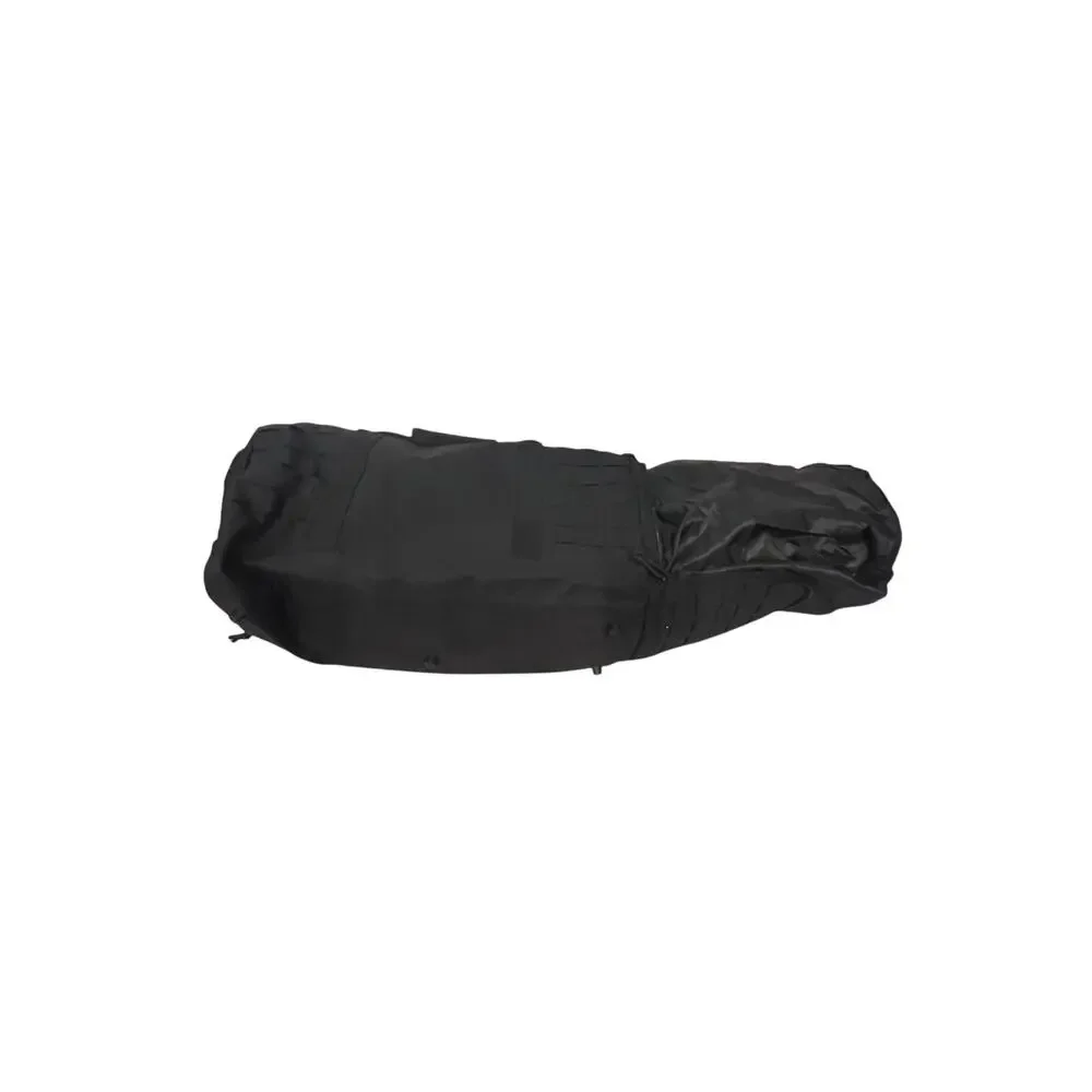 XL Tactical Canvas Black Duffel 22